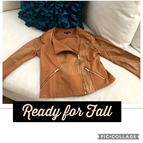 SALE!! Carmel Cute Jacket - Picture 3 of 6